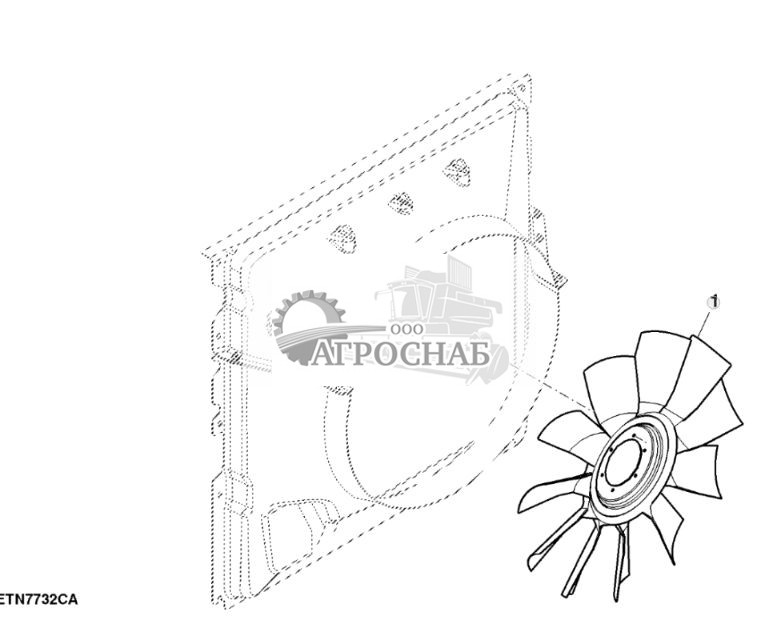 Вентилятор радиатора, Final Tier 4 - ST822140 1120.jpg
